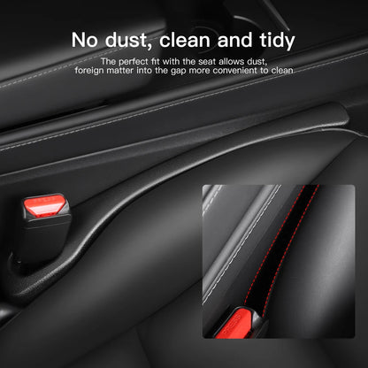 For Tesla Car Seat Gap Filler Side Seam Plug Strip Styling Seat Gap Leak-proof Filling Strip Interior Decoration Supplies