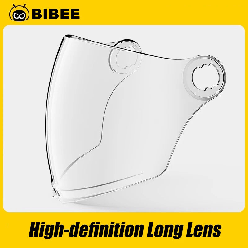 Open Face Electric Bike Helmet With Dual Visor