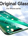 3/2/1PCS HD Glass For iPhone 16 15 Pro Max Screen Protector Full Screen Tempered Glass Protection For iPhone 16 15 Pro