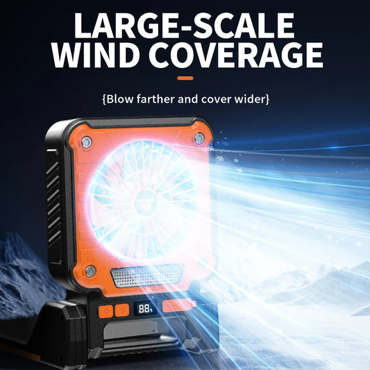 Outdoor Solar Rechargeable Camping Fan Light Foldable Tent Lantern with LED Light USB Portable