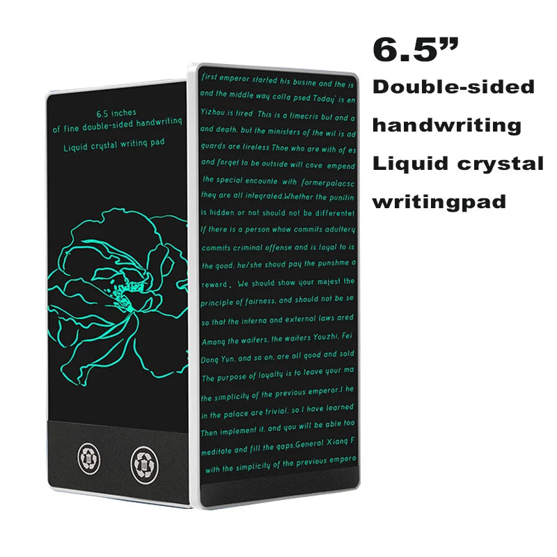 6.5-inch Screen Superfine Handwriting LCD Writing Board Meeting megnetic Single/Double Sided Pad Liquid Drawings Tablet