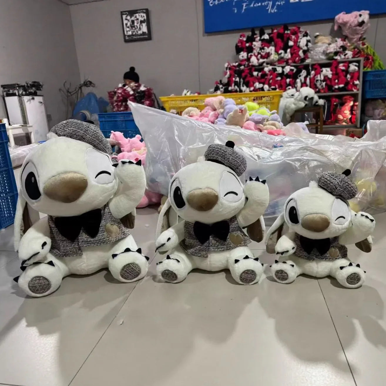 35/45cm Disney Cartoon Stitch Plush Stuffed Toy Kawaii 's Birthday Gift Couple Christmas Gift Room Decoration