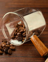 50/75/100/140ml Wood Handle Glass Espresso Measuring Cup Single Mouth Milk Jug Coffee Supplies Clear Kitchen Measure Mug