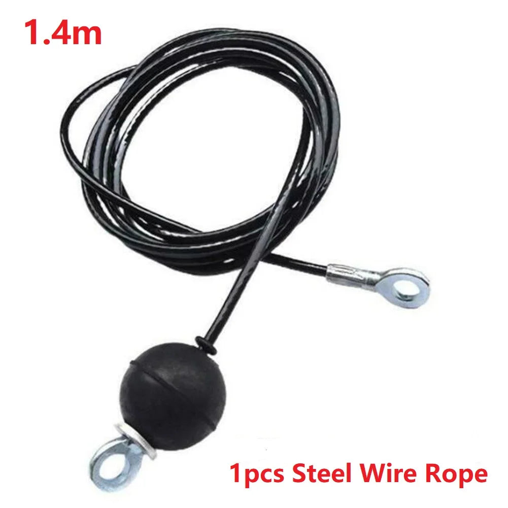 1.4/1.8/2/2.5M Steel Wire Rope DIY Heavy Duty Multi Gym Cable Fitness Pulley Machine Home Fitness Exercise Equipment Accessories