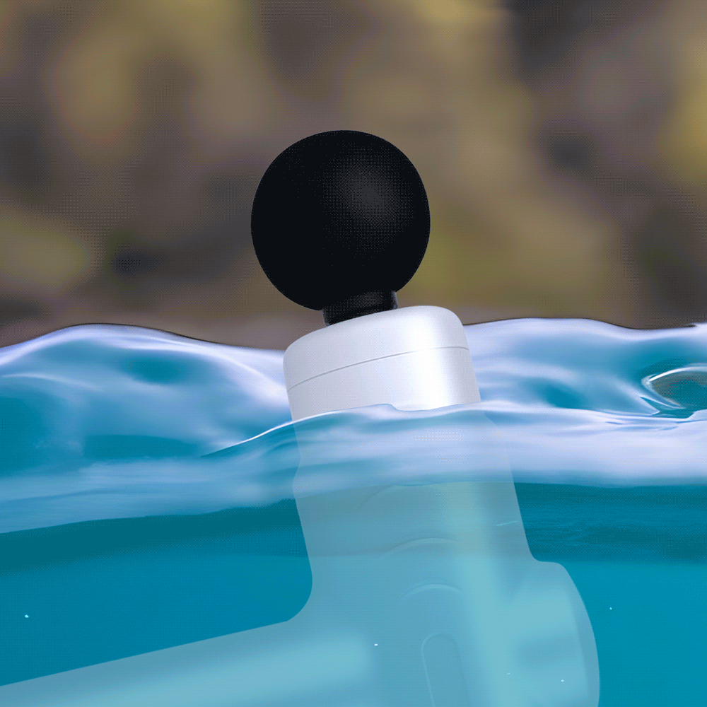 Massage  Variable Frequency Dual mode 4x Strike Massager head Massager Body Neck Back Leg Fitness Tool 5 Levels Fascial