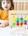 Montessori Wooden Toys Double-sided Matching Games for s 2 3 4 Years Logic Thinking Training Activity Board  Wooden Toys