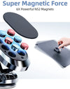 Magnetic Car Phone Holder Mount Magnet Smartphone Mobile Stand Cell GPS Support In Car For iPhone 15 14 13 12 11 Xiaomi Samsung