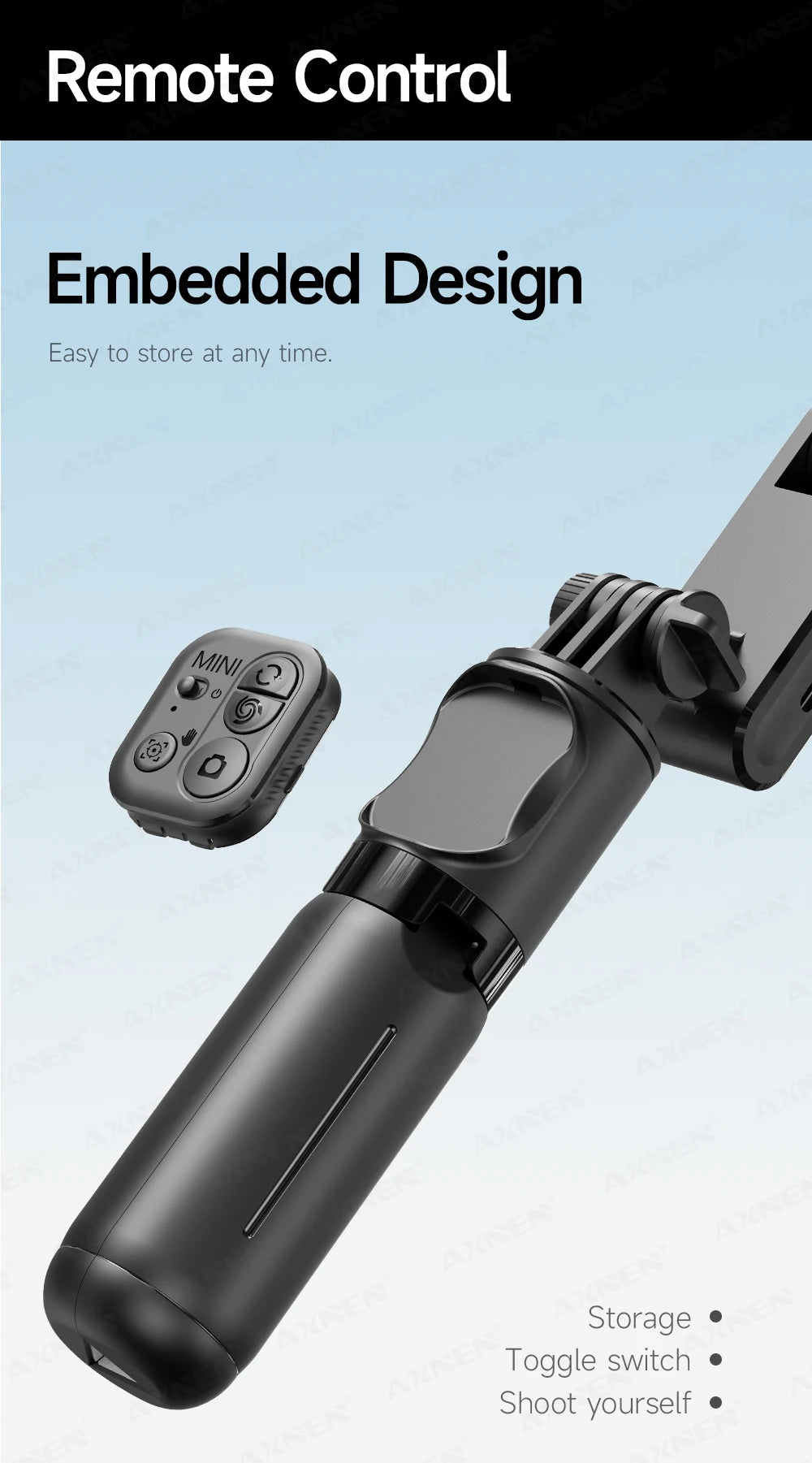 Q19 AI Desktop Gimbal Stabilizer 360 Rotation Auto Face Tracking Mobile Phone Handheld Anti-shake Selfie with Fill Light
