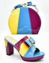 African Matching Shoes and Bags Italian In Women Shoes and Bag Set African Sets 2024 Shoes for Summer Women Party