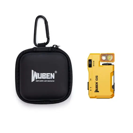 400 Lumen Rechargeable Magnetic Keychain LED Flashlight With RGB Light