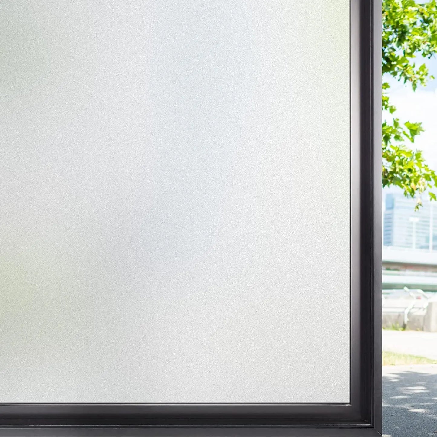 Wide 75/90 cm 3D Vinyl Window Privacy Film, Heat Insulation Rainbow Window Films, UV Protection Decorative Glass Stickers