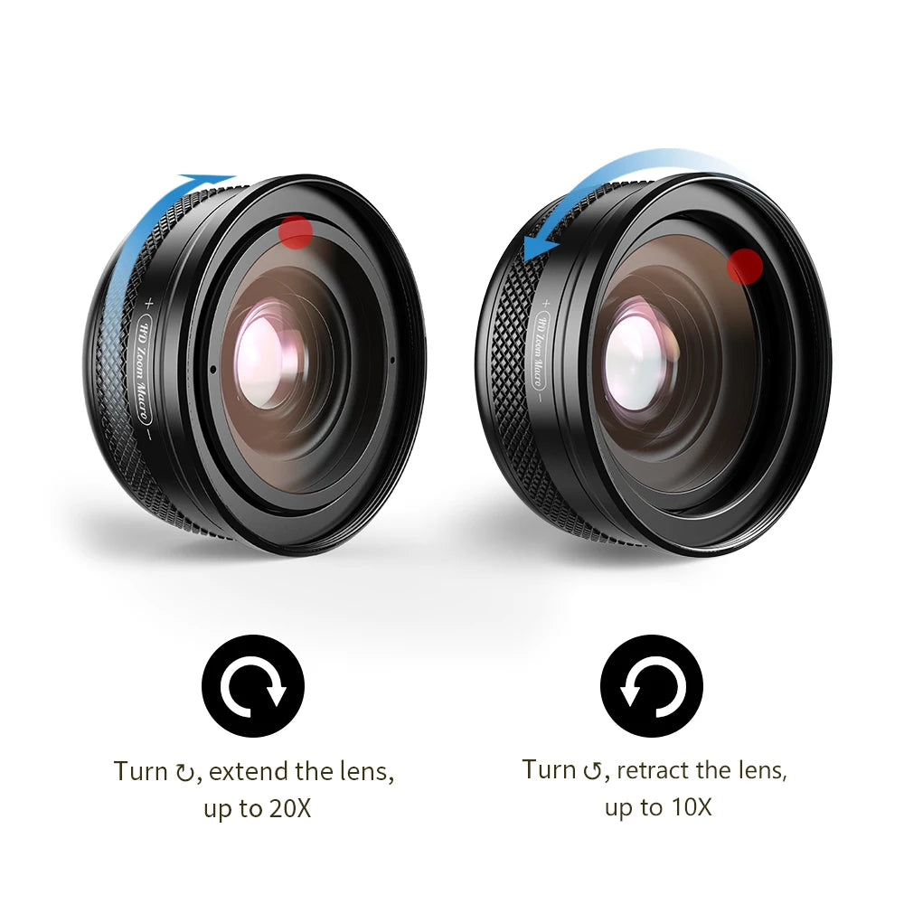 100mm Macro Smartphone Lens with Universal Clip