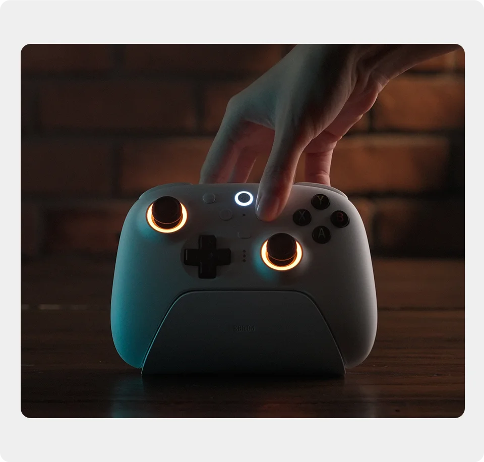 Ultimate 2 Wireless Gaming Controller with TMR Joysticks for PC and Android