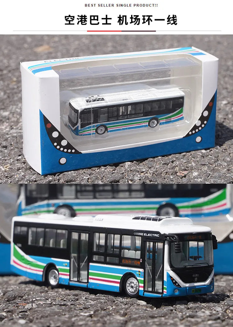1 120 Scale Shanghai City Tour Bus Diecast Model Vehicle