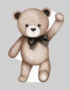 18/36inch Bear Cutout for  Shower Decorations We can Bearly Wait Bear Mosaic Board for Birthday Welcome  Backdrop Decor