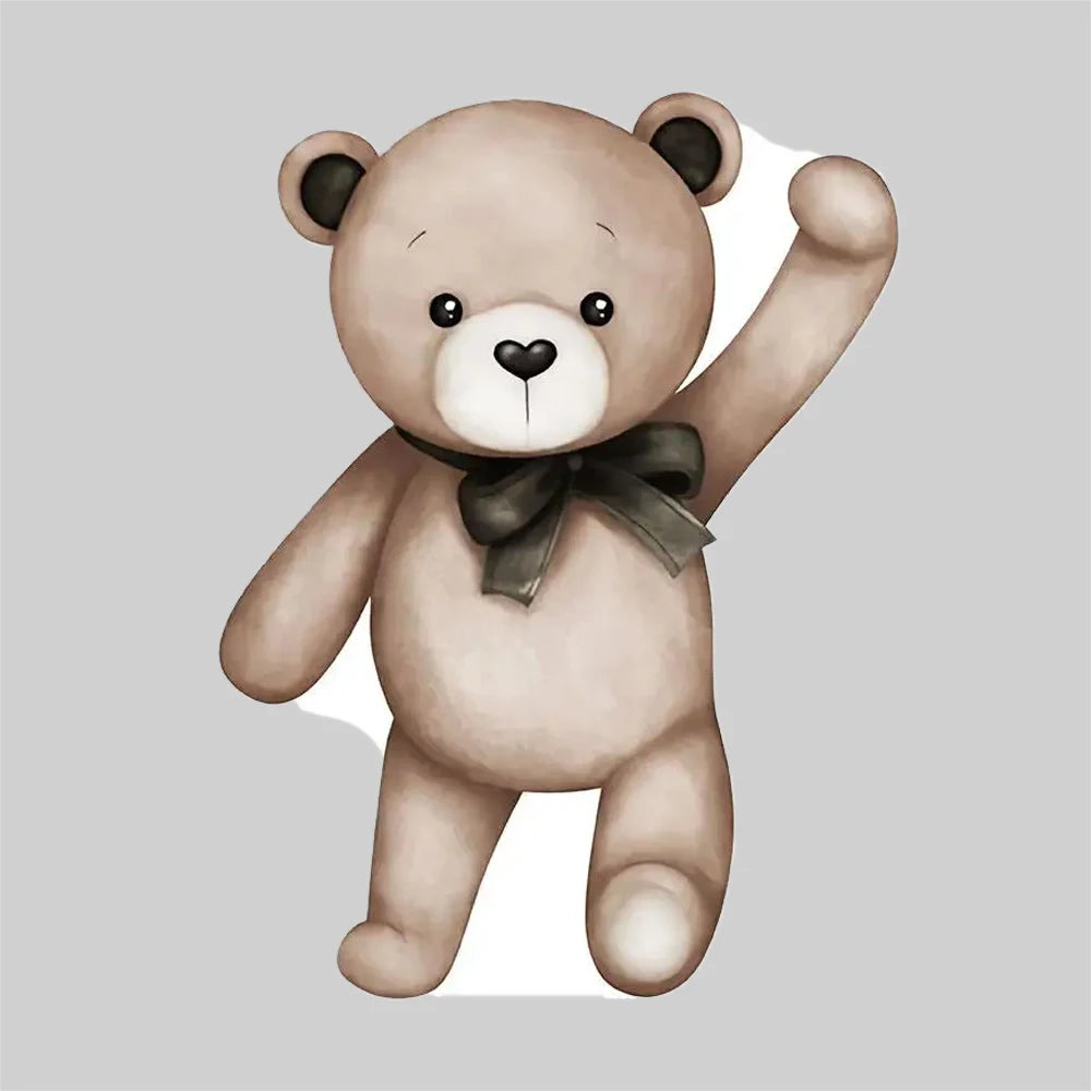 18/36inch Bear Cutout for  Shower Decorations We can Bearly Wait Bear Mosaic Board for Birthday Welcome  Backdrop Decor