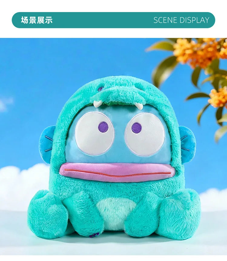 Cute Blue Character Plush Stuffed Doll Toy