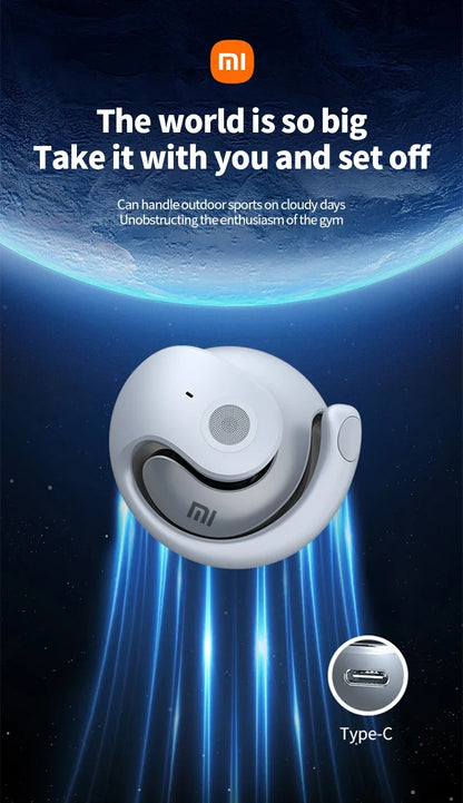 XIAOMI TWS Wireless earbuds Bluetooth5.4 Headphone HiFi Sound Ear Hook Music Earphone IPX5 Waterproof Headset For Android iOS