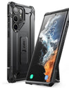 For Samsung Galaxy S23 Ultra Case / S22 Ultra Case UB Slim Rugged Shockproof Protective Case with Built-in Kickstand