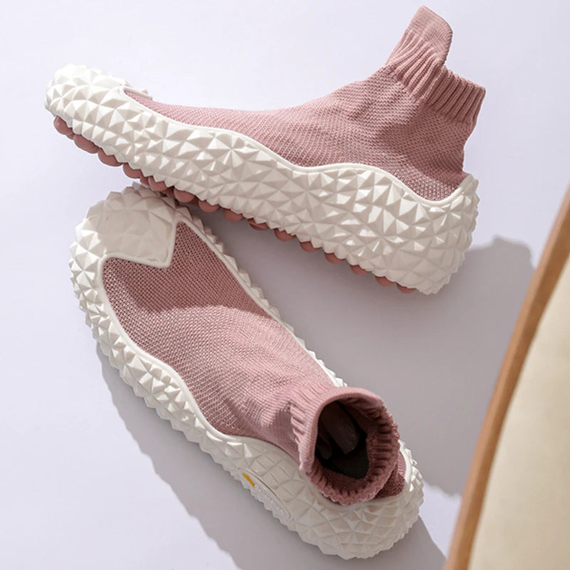 Women's silent soft sole cushioned shoes Squat silent hard pull fitness shoes casual shoes