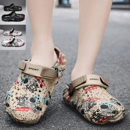 Soft Slippers EVA Men Outdoor Sandals Garden Clogs Male Casual Shoes Fashion Water Shoes Luxury Sandals Comfort Home