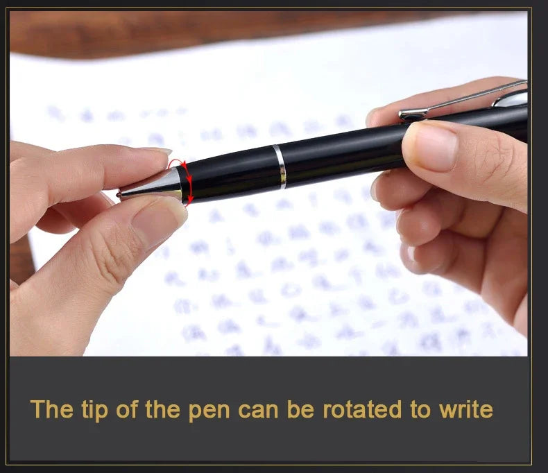 Creative Ball Pen Ligher Green Flame Torch Lighter Unusual Pen Portable Metal Butane Gas Cigarette Lighter Practical Gadget Gift