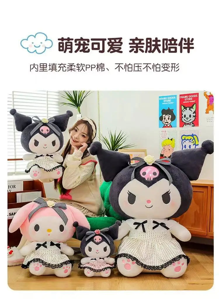 Cute Character Plush Stuffed Doll Hugging Pillow Toy