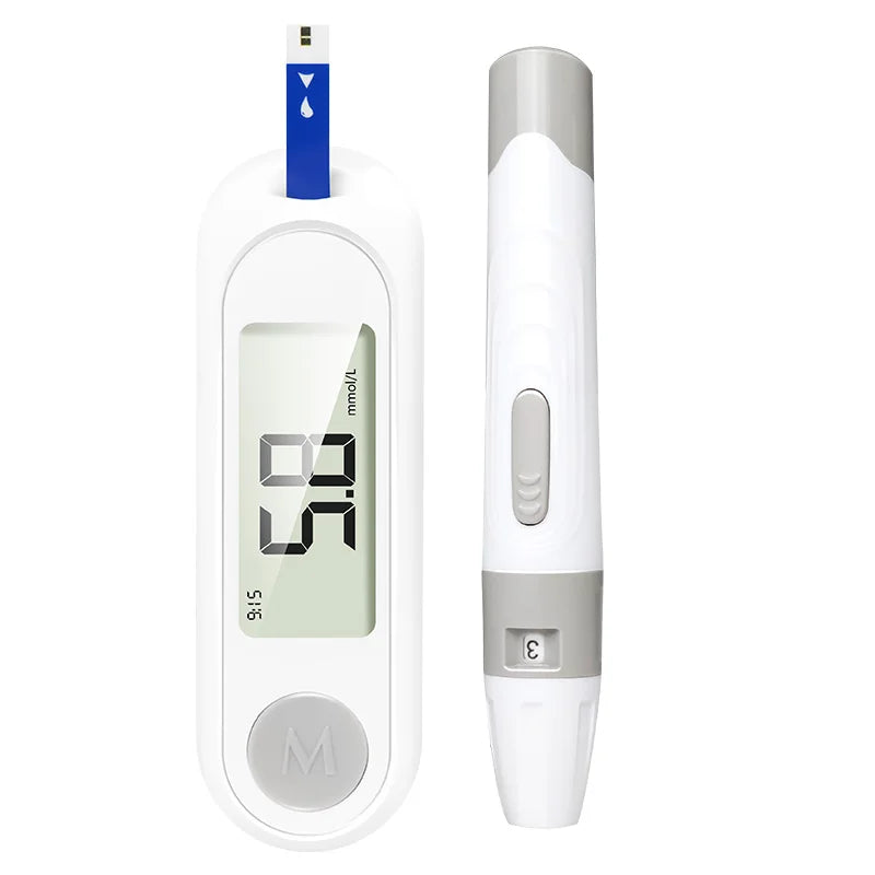 Blood Glucose Meter with Test Strips Diabetes Glucometer kit Blood Sugar Monitor for Diabetic Medical DiabetesTester