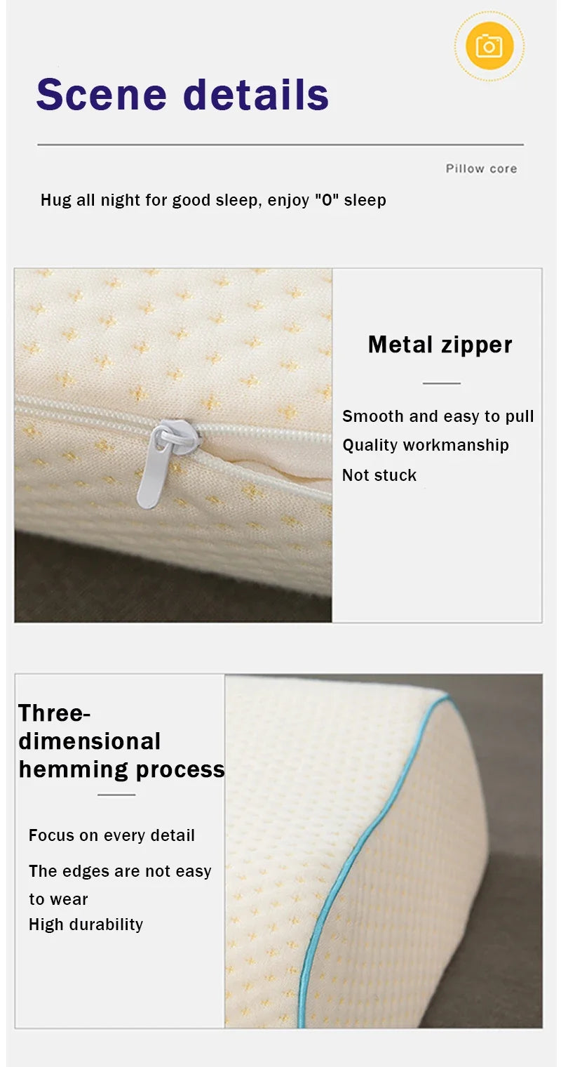 Left Arm Couple Pillow Orthopedic Memory Foam Protect Cervical Vertebra Release Arm Pain Pressure Pillow for Side Sleeper