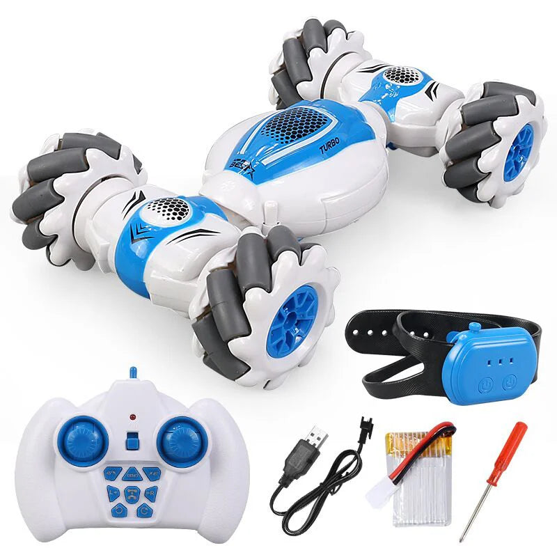 Gesture Sensor Remote Control 4WD Transforming Stunt Drift Car