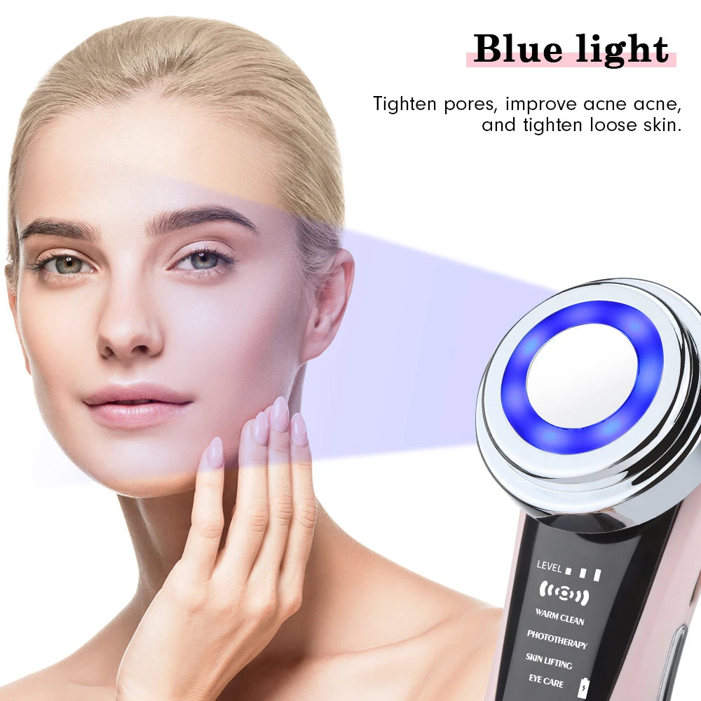 Multifunctional Facial Skin Care Massager Electric Facial Massage Device Clean Face Skin Rejuvenation Lifting Tighten