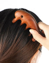 1 Pcs Hair care Multifunctional Meridian Massage Comb Sandalwood Health Care Comb Body Massage For Head Neck Back Abdomen and Waist