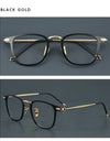 Fashionable Glasses Frame For Men Pure Titanium Acetate Anti Blue Light Eye Glasses Hot Original Brand Spectacles