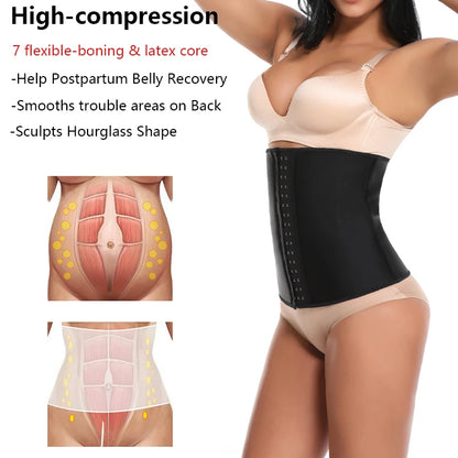 Waist Trainer Women Slimming Sheath Weight Loss Shapewear Body Shaper Tummy Reducing Girdles Belly Shapers Modeling Belt Corset