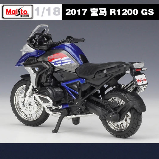 1 18 Scale BMW R1200GS 2017 Diecast Motorcycle Model