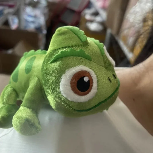Disney Pascal Rapunzel Chameleon Plush Dolls 15cm Stuffed Animals Pascal Rapunzel Shoulder Plush Toys Gifts