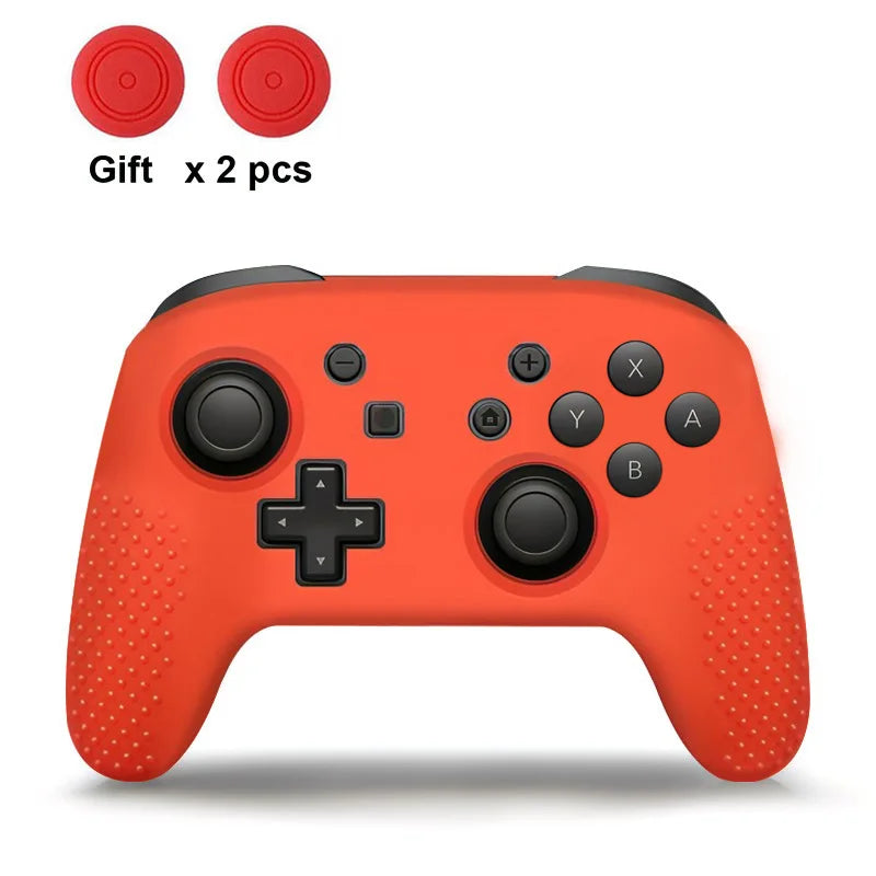 Anti-Slip Soft Silicone Case for Nintendo Switch Pro Controller – Rubber Skin with Joystick Grip Caps