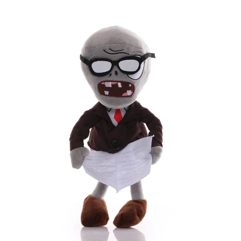 30cm Cute Zombie Cartoon Plush Toy Soft Stuffed Doll