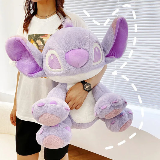 Disney Cartoon Purple Stitch Doll Star  Kawaii Plush Toy Girl's Birthday Doll Girlfriend Valentine's Day Gift 25cm/30cm/45cm