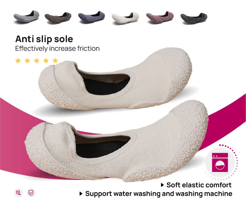 Indoor sports shoes, fitness jumping shoes, yoga Pilates, lightweight and breathable thin soled shoes