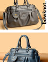 Crossbody Bag Soft Leather Handbag Shoulder Bag Luxury Large Capacity Casual Tote