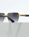 Vintage Sunglasses Fashion Square Sunglasses Women Trendy Rimless Sun Glasses