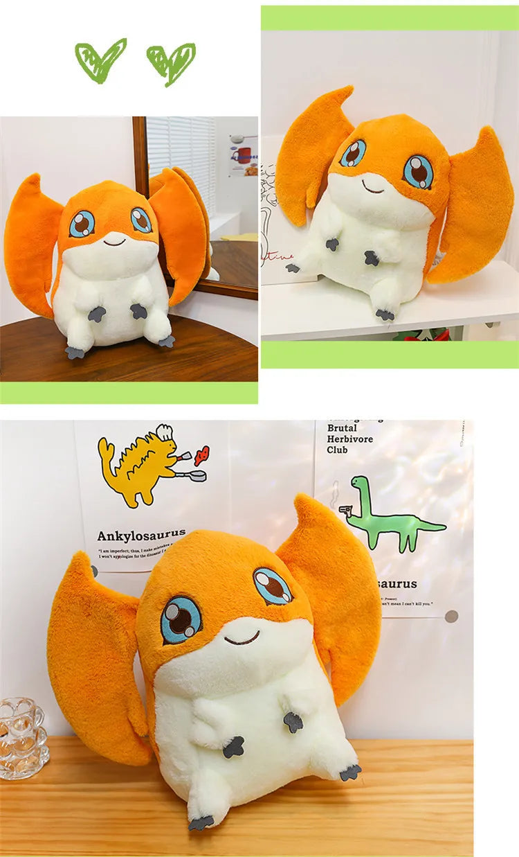 Cute Digital Beast Plush Toy Soft Cuddly Pillow