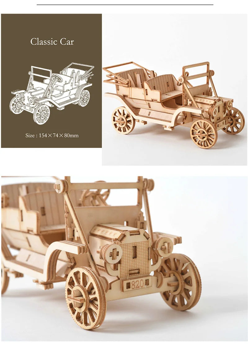 3D Wooden Puzzle Toys for  Adults Teens Animal Assembly Kit Decoration Animal Puzzle Games Home Office Creative Ornament