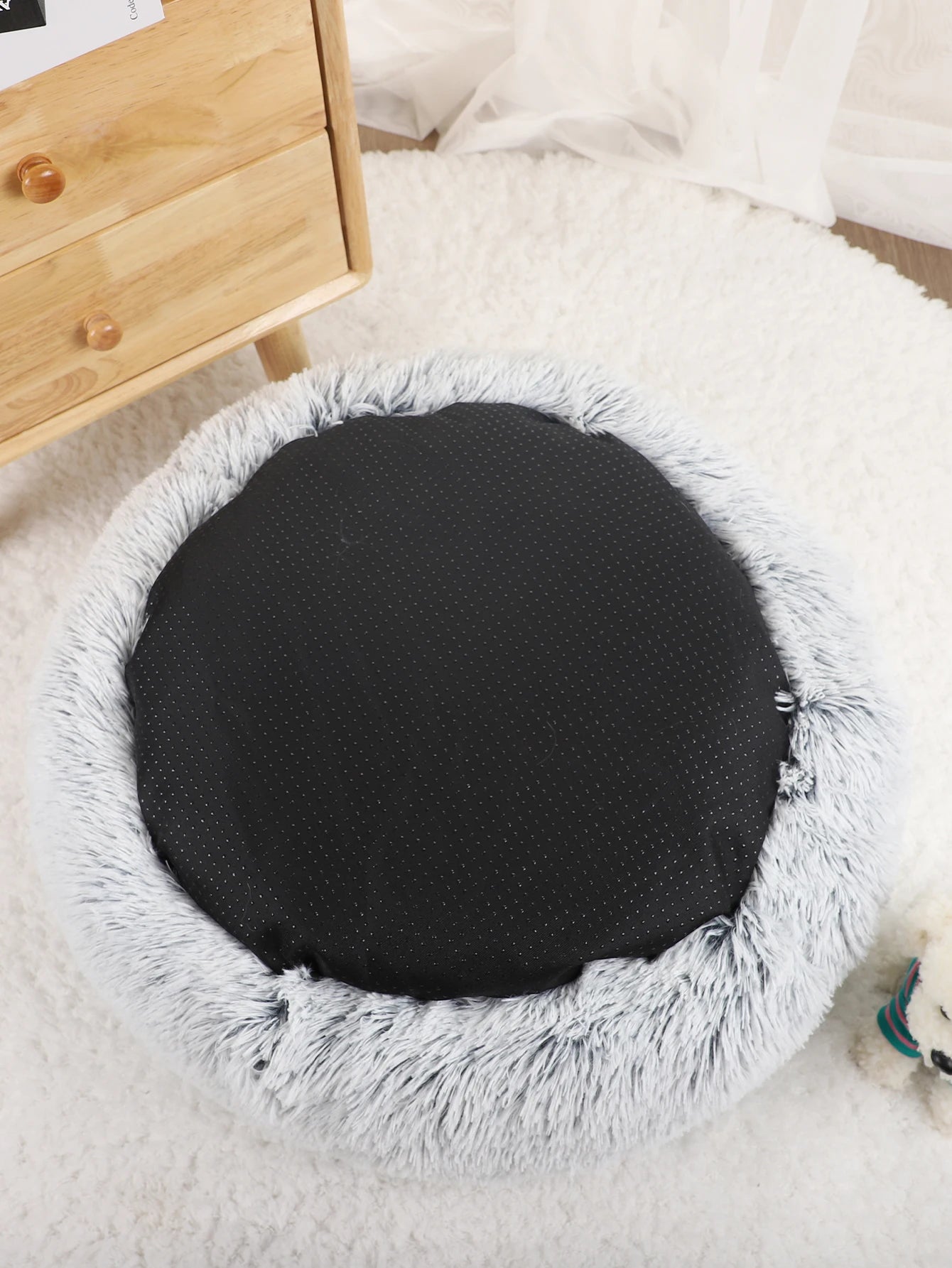 Fluffy Plush Pet Bed Sofa for Dogs and Cats