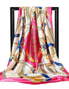 Scarves For Women Print Silk Satin Head Scarf Female Luxury Brand Square Shawl Large Hijab Scarfs