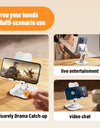 720 Rotate Aluminum Alloy Portable Tablet Holder For iPad Adjustable Flexible Folding Lazy Desktop Live Mobile Phone Stand Mount