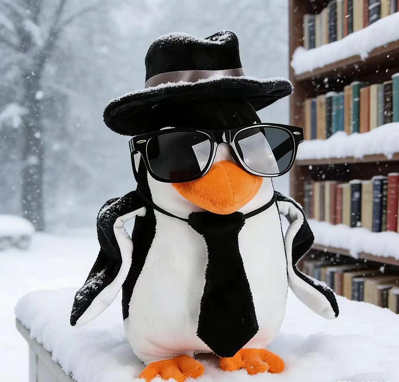 Cute Penguin Plush Toy Soft Stuffed Animal Pillow