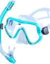 Dry Snorkel Set Diving Mask For Adults Tempered Glass Professional Panoramic Snorkeling Gear Swimming Training Snorkel Kit