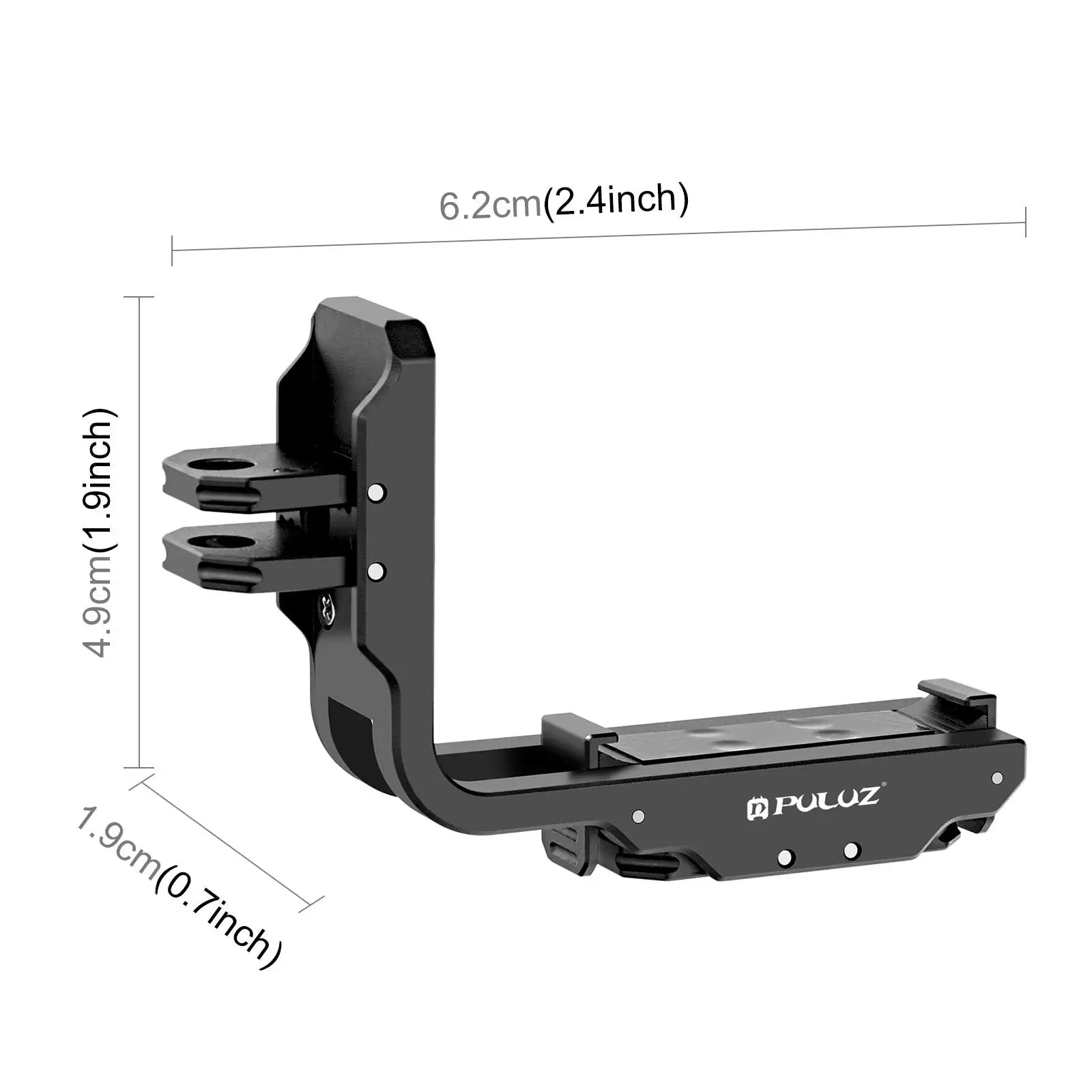 Vertical Horizontal Shooting Quick Release Metal ic L Bracket for DJI Osmo Action 5 Pro / 4 Sport Camera Accessories